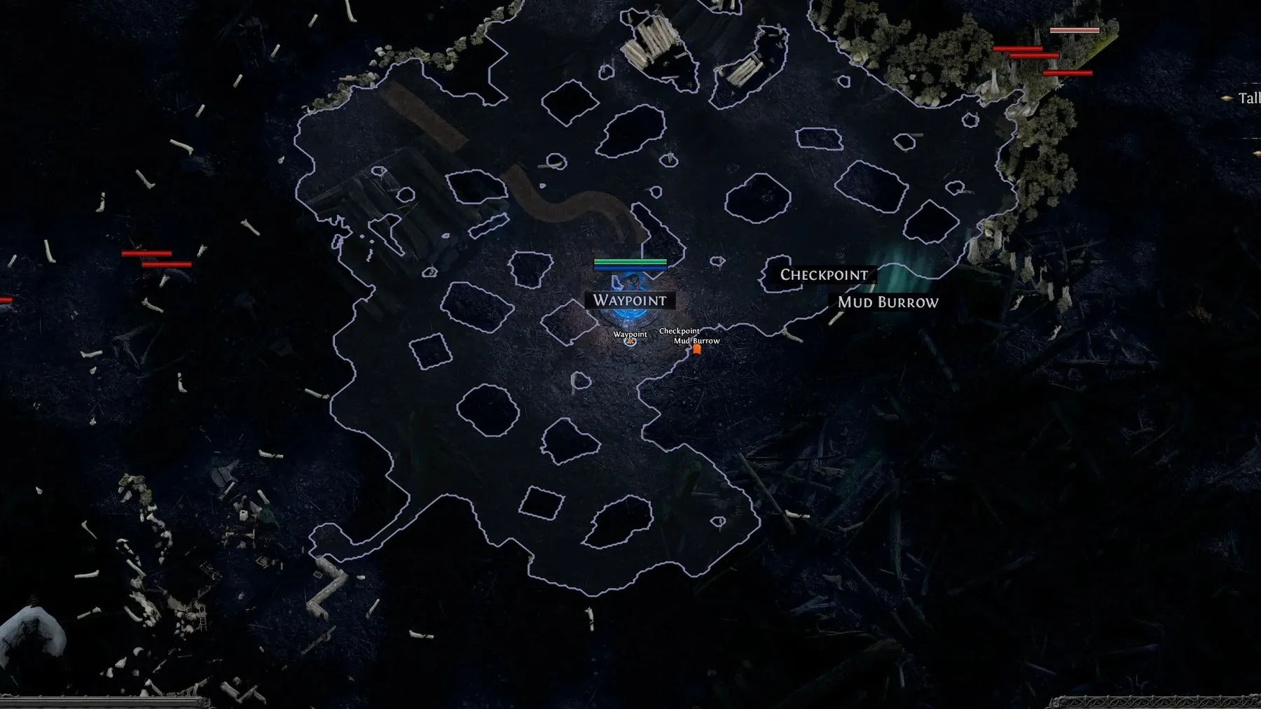 Path of Exile 2 gameplay with the Phoenix cheat — screenshot 1