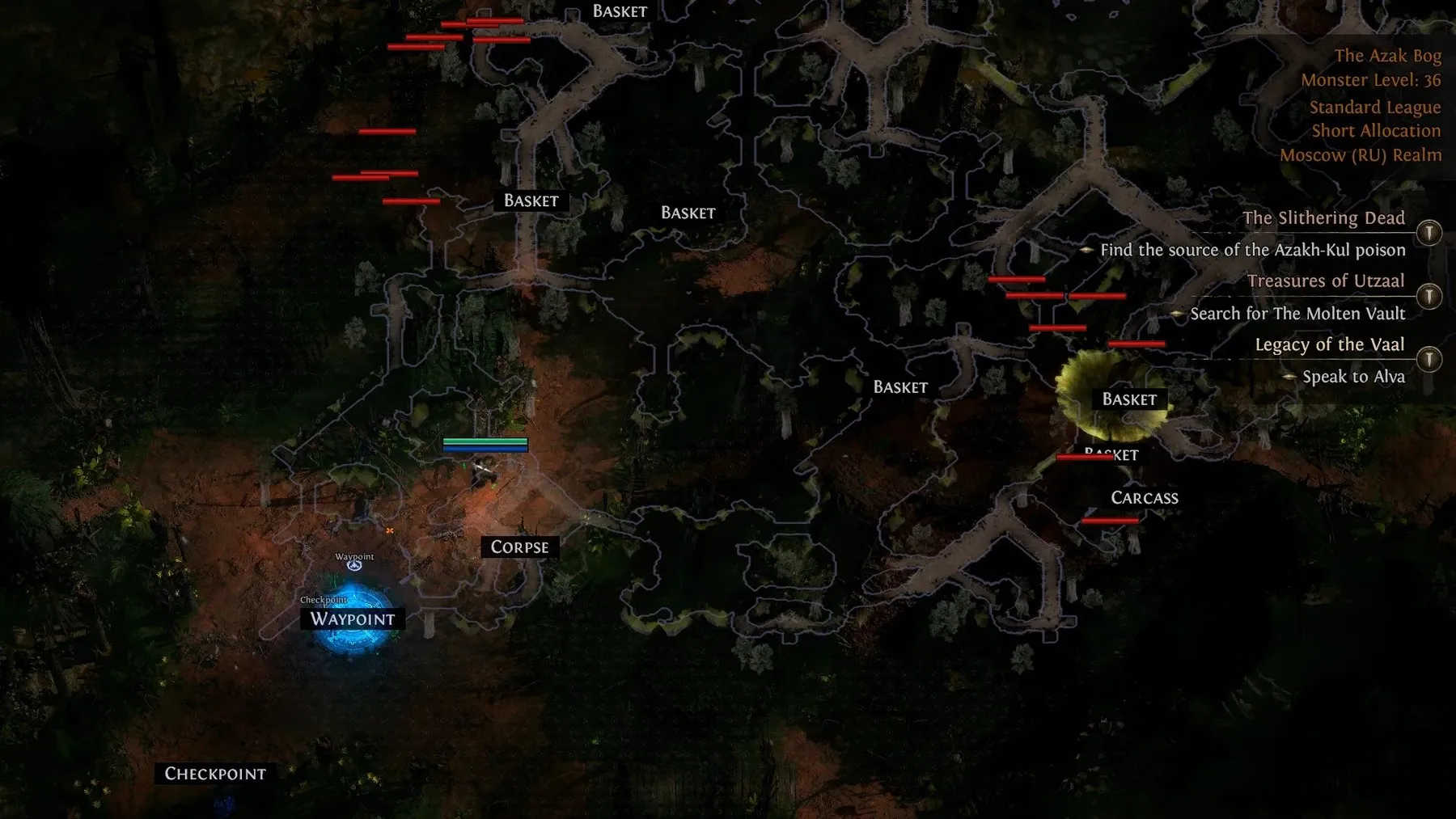 Path of Exile 2 gameplay with the Phoenix cheat — screenshot 4