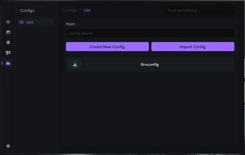 Interface of the Escape From Tarkov cheat by Ancient — configs section